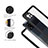 Custodia Impermeabile Silicone e Plastica Opaca Waterproof Cover 360 Gradi per Samsung Galaxy A42 5G Nero