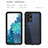Custodia Impermeabile Silicone e Plastica Opaca Waterproof Cover 360 Gradi per Samsung Galaxy A52s 5G