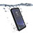 Custodia Impermeabile Silicone e Plastica Opaca Waterproof Cover 360 Gradi per Samsung Galaxy S10 Plus Nero