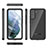 Custodia Impermeabile Silicone e Plastica Opaca Waterproof Cover 360 Gradi per Samsung Galaxy S21 5G