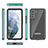 Custodia Impermeabile Silicone e Plastica Opaca Waterproof Cover 360 Gradi per Samsung Galaxy S21 Plus 5G