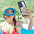 Custodia Impermeabile Silicone e Plastica Opaca Waterproof Cover 360 Gradi per Samsung Galaxy S22 Ultra 5G