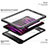 Custodia Impermeabile Silicone e Plastica Opaca Waterproof Cover 360 Gradi W01 per Apple iPad Pro 11 (2020) Nero