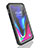 Custodia Impermeabile Silicone e Plastica Opaca Waterproof Cover 360 Gradi W01 per Apple iPhone 11 Pro Max Nero