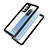 Custodia Impermeabile Silicone e Plastica Opaca Waterproof Cover 360 Gradi W01 per Samsung Galaxy S20 Plus 5G Nero