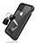 Custodia Impermeabile Silicone e Plastica Opaca Waterproof Cover 360 Gradi W02 per Apple iPhone 11 Nero