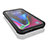 Custodia Impermeabile Silicone e Plastica Opaca Waterproof Cover 360 Gradi W02 per Apple iPhone 11 Pro Nero