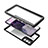 Custodia Impermeabile Silicone e Plastica Opaca Waterproof Cover 360 Gradi W02 per Samsung Galaxy S20 FE 5G Nero
