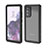 Custodia Impermeabile Silicone e Plastica Opaca Waterproof Cover 360 Gradi W02 per Samsung Galaxy S20 Lite 5G Nero