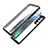 Custodia Impermeabile Silicone e Plastica Opaca Waterproof Cover 360 Gradi W02 per Samsung Galaxy S20 Plus 5G Nero