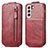 Custodia In Pelle Flip per Samsung Galaxy S22 5G