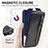 Custodia In Pelle Flip per Samsung Galaxy S22 Ultra 5G