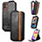 Custodia In Pelle Flip S02D per Samsung Galaxy M13 5G