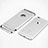 Custodia Lusso Alluminio A01 per Apple iPhone 6S Plus Argento