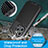 Custodia Lusso Alluminio Cover 360 Gradi HJ1 per Apple iPhone 13 Pro Max