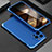 Custodia Lusso Alluminio Cover 360 Gradi per Apple iPhone 14 Pro Blu