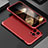 Custodia Lusso Alluminio Cover 360 Gradi per Apple iPhone 14 Pro Max Rosso
