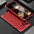 Custodia Lusso Alluminio Cover 360 Gradi per Apple iPhone 14 Pro Rosso