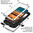 Custodia Lusso Alluminio Cover 360 Gradi per Samsung Galaxy S21 FE 5G