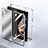 Custodia Lusso Alluminio Cover 360 Gradi per Samsung Galaxy Z Fold3 5G