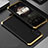 Custodia Lusso Alluminio Cover 360 Gradi per Xiaomi Mi 11i 5G (2022) Oro e Nero