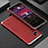 Custodia Lusso Alluminio Cover 360 Gradi per Xiaomi Mi 12 5G Argento e Rosso