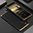 Custodia Lusso Alluminio Cover 360 Gradi per Xiaomi Mi 12S 5G Oro e Nero
