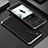 Custodia Lusso Alluminio Cover 360 Gradi per Xiaomi Mi 12X 5G Argento e Nero
