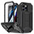 Custodia Lusso Alluminio Cover 360 Gradi RJ2 per Apple iPhone 13 Pro Max