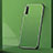 Custodia Lusso Alluminio Cover M01 per Huawei Y9s Verde