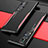 Custodia Lusso Alluminio Cover M01 per Vivo X60 Pro 5G Rosso