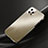Custodia Lusso Alluminio Cover M02 per Apple iPhone 13 Pro Max Oro