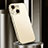 Custodia Lusso Alluminio Cover M02 per Apple iPhone 14 Plus Oro