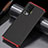 Custodia Lusso Alluminio Cover M02 per Vivo X50 Pro 5G Rosso e Nero