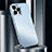 Custodia Lusso Alluminio Cover M03 per Apple iPhone 13 Pro Blu
