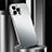 Custodia Lusso Alluminio Cover M03 per Apple iPhone 13 Pro Max Argento
