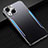Custodia Lusso Alluminio Cover M05 per Apple iPhone 14 Plus Blu