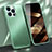 Custodia Lusso Alluminio Cover M09 per Apple iPhone 14 Pro Max Verde