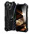 Custodia Lusso Alluminio Cover P01 per Apple iPhone 15 Nero