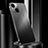 Custodia Lusso Alluminio Cover per Apple iPhone 14 Plus Nero