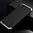 Custodia Lusso Alluminio Cover per Apple iPhone SE (2020) Argento e Nero