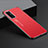 Custodia Lusso Alluminio Cover per Huawei Honor 30 Rosso