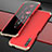 Custodia Lusso Alluminio Cover per Huawei Honor 9X Pro Oro e Rosso