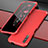 Custodia Lusso Alluminio Cover per Huawei Y9s Rosso