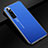 Custodia Lusso Alluminio Cover per Xiaomi Mi 10 Ultra Blu