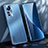 Custodia Lusso Alluminio Cover per Xiaomi Mi 12 5G Blu