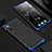 Custodia Lusso Alluminio Cover per Xiaomi Mi 9 Blu e Nero