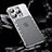 Custodia Lusso Alluminio Cover QC1 per Apple iPhone 14 Pro Max