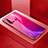 Custodia Lusso Alluminio Cover T01 per Huawei Nova 5i Rosso