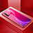Custodia Lusso Alluminio Cover T01 per Huawei P20 Lite (2019) Rosso